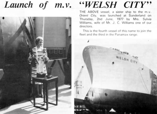 Launch of the Welsh City