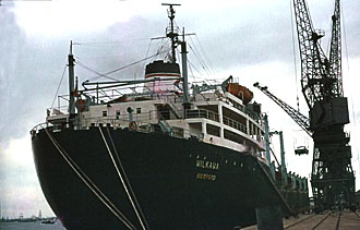 Alongside discharging cars