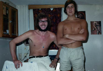 Photo of Phil and 4th Engineer